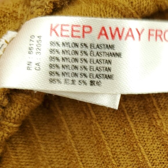 Free People FP Movement Can't Handle This Turtleneck M High Atlas Brown/Tan - Picture 15 of 16